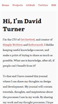 Mobile Screenshot of davidturner.name